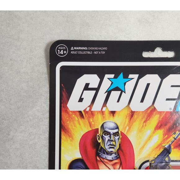 G. I. Joe Super 7 Reaction Figures Destro 3.75" Figure New Sealed Hasbro 2021 - Picture 5 of 8